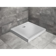 Душовий піддон Doros C Compact Stone 900x900x115 білий