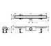 Трапп для душа "RainDrain Compact" standart 700 мм под плитку (56177000)