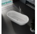 Ванна акриловая отдельностоящая цельнолитая AquaLuxe 1700x750 White с сифоном Koller Pool