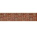 Бордюр Brown Border 6x30 Nettle Rak из коллекции Nettle Rak