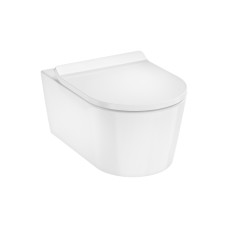 Унітаз підвісний EluPura S 540 мм AquaHelix Flush, SmartClean, із сидінням SoftClose and QuickRelease, Slim (61115450) Унітаз підвісний EluPura S 540 мм AquaHelix Flush, SmartClean, із сидінням SoftClose and QuickRelease, Slim (61115450)