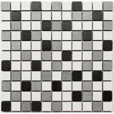 Мозаика СМ 3028 С3 Graphite-Gray-White 300x300x8 Котто Керамика