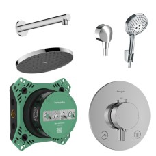 ECOSTAT COMFORT S набор смесителей ПМ (28056000+27809000+33715000+01500180+27454000+27668000), хром ECOSTAT COMFORT S набор смесителей ПМ (28056000+27809000+33715000+01500180+27454000+27668000), хром Hansgrohe смесители и душевые системы — страница 156