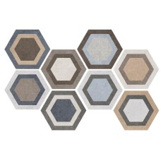 Декор Tripoli Hexa 23.2x26.7 Hexa ITT з колекції Hexa ITT Декор Tripoli Hexa 23.2x26.7 Hexa ITT з колекції Hexa ITT Hexa Керамічна плитка Itt Ceramic