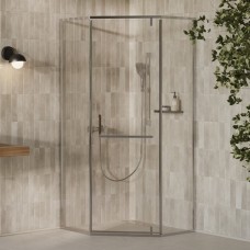 Душевая кабина X-Point Slim XPSHP3 90 алюминий Transparent Душевая кабина X-Point Slim XPSHP3 90 алюминий Transparent