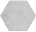 Плитка  - 15x17.3 Coralina HEX White Coralina з колекції Coralina Cobsa