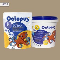 Двухкомпонентная эпоксидная затирка фуга для плитки и мозаики ТМ "OCTOPUS", цвет 8623 1,25 кг. Двухкомпонентная эпоксидная затирка фуга для плитки и мозаики ТМ "OCTOPUS", цвет 8623 1,25 кг.
