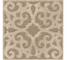 Декор 15x15 Arabesco Beige Ang. Oro/Gold - Petra - 154P3B з колекції Petra Emilceramica