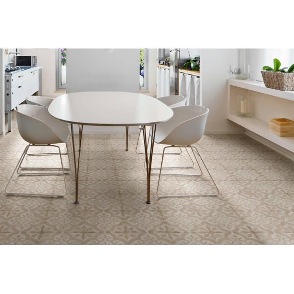 TRIANA FLOR BEIGE 25х25 декор (плитка для пола и стен)