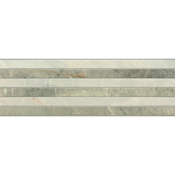 Плитка (30x90) Rectificado 9520 Gris Relieve - 9520 з колекції 9520 Porcelanite Dos