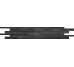 Декор (16.5x100) 63755 Fascia Contrasti Black (rivestimento) - Kendo з колекції Kendo Cerdomus