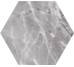 Плитка (17.5x20) 23770 Bardiglio hexagon dark Eq-3 - Bardiglio з колекції Bardiglio Equipe