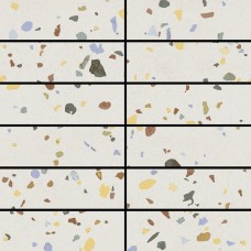 Мозаїка 20x20 DC8006 Mosaico dandy terrazzo white Dandy з колекції Dandy