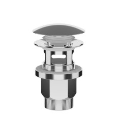 DVVPL01 Пластиковый низкий сливной клапан для раковины, click-clack, хром (1 сорт) DVVPL01 Пластиковый низкий сливной клапан для раковины, click-clack, хром (1 сорт) Devit – сантехника, создающая комфорт — страница 3