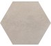 16x18 Elementa Small Hexagon Ivory Stone Gigacer DSG Elementa з колекції Elementa Gigacer DSG