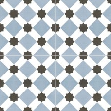 Декор Howard Blue 45x45 Chic из коллекции Chic Декор Howard Blue 45x45 Chic из коллекции Chic Chic Керамическая плитка Dual Gres