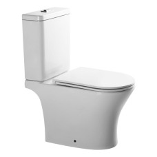 FIRM Rimless, підлоговий унітаз з бачком не пристінний 65*36*83 см, сидіння duroplast slow-closng Унітази підлогові — сторінка 3