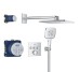 34864000 GRT SmartControl Душова система на 3 виходи, квадратна, 310 (1 сорт)