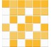 Мозаика (30x30) M IN 09 IN Girasole-33+IN Ghiaccio-33+IN Giallo-33 - Interni Mix из коллекции Interni Mix Vogue