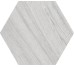 Плитка 23x27 HEXA IRATI GREY MATT  B68 ITT Ceramic Irati з колекції Irati ITT Ceramic