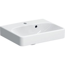SMYLE SQUARE рукомойник 45*16*36см, с ассиметричным переливом, отв для смесителя в центре, перелив видимый SMYLE SQUARE рукомойник 45*16*36см, с ассиметричным переливом, отв для смесителя в центре, перелив видимый