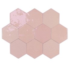 Pink 10.8x12.4 Zellige Hexa Wow з колекції Zellige Hexa Wow Zellige Hexa Керамічна плитка WOW Design