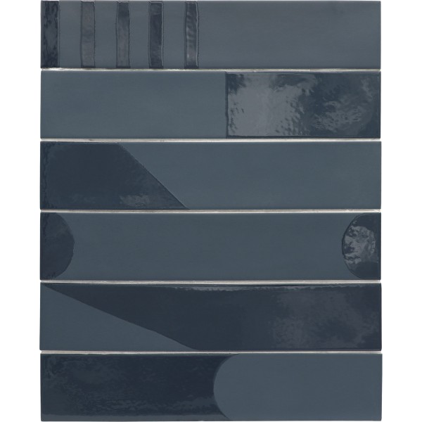 Плитка 6*30 Wadi Decor Indaco 30171 Equipe Ceramicas