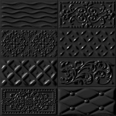 Декор (10x20) Raspali Negro - Mugat-Rivoli з колекції Mugat-Rivoli Декор (10x20) Raspali Negro - Mugat-Rivoli з колекції Mugat-Rivoli