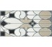 Панно Pannello Fenice Grey Craquele 40x80 Venice Ceramiche Grazia з колекції Venice Ceramiche Grazia