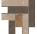 Декор (6x6) 045L340 Ang. Fasc. Marmo Bia.-Noce-Scabo - Pietre Del Sole з колекції Pietre Del Sole Elios