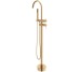 550538BG Flow Змішувач для ванни з підлоги, brushed gold (1 сорт)