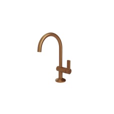 LIGNAGE LUXE, Змішувач для умивальника, картридж 25мм, підкл 3/8", brushed copper(100289158) LIGNAGE LUXE, Змішувач для умивальника, картридж 25мм, підкл 3/8", brushed copper(100289158)