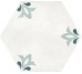 Плитка Lily White - 22x25 00ZESC0 Hexagon из коллекции Hexagon Elios