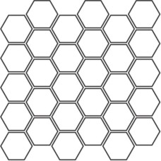 Мозаика (30x30) MM6MS3L Mosaico Esagoni Oxford Greige Lev R - Marmorea2 из коллекции Marmorea2 Fioranese.