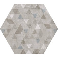 Декор (29.2x25.4) 23616 Urban hexagon forest silver antislip Eq-10D - Urban з колекції Urban Equipe