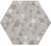 Декор (29.2x25.4) 23616 Urban hexagon forest silver antislip Eq-10D - Urban з колекції Urban Equipe