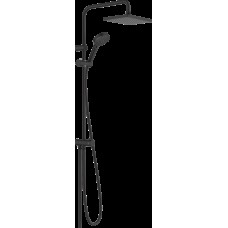 Душевая система Vernis Shape Showerpipe 230 1jet Reno Matt Black (26282670)