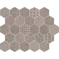 Декор (18x21) Inchiostro Esagono Decoro Decomoderna Nat - Origini з колекції Origini Декор (18x21) Inchiostro Esagono Decoro Decomoderna Nat - Origini з колекції Origini