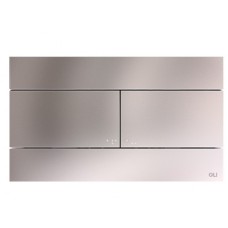 Кнопка Slim до інсталяції, хром, матова 120/80 Кнопка Slim до інсталяції, хром, матова 120/80 Oli Португалія