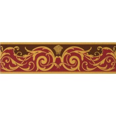 Декор (11x39.4) 37330 Fas. Classica Rosso - Vanitas з колекції Vanitas Vanitas Керамическая плитка Versace — страница 3