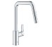 Змішувач EUROSMART кухня, висувна лійка, хром Grohe
