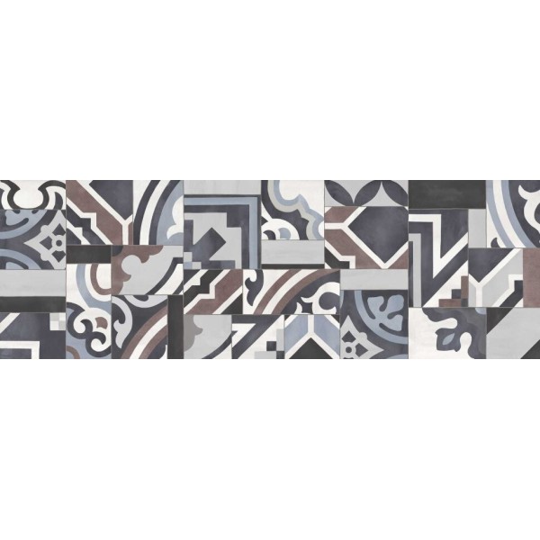 Плитка 30x90 Tempera Blu Decoro Time - Tempera - R70G з колекції Tempera Ragno