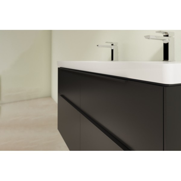 SUBWAY 3.0 Тумба під умивальник 1272x576x478 мм, Volcano Black (C602L1VL)
