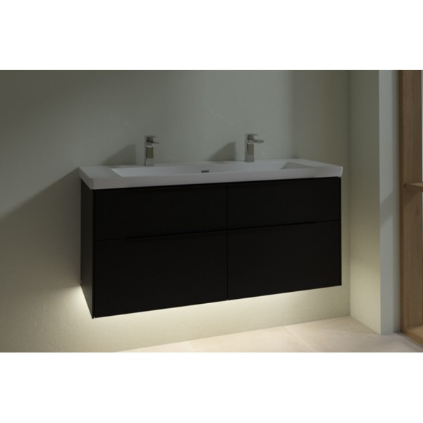 SUBWAY 3.0 Тумба під умивальник 1272x576x478 мм, Volcano Black (C602L1VL)