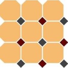 Ochre Yellow Black Brick-Red 30x30 Octagon Top Cer з колекції Octagon Ochre Yellow Black Brick-Red 30x30 Octagon Top Cer з колекції Octagon