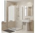 FEN2323 COMFORT Двері до кабіни душової, скло прозоре (1 сорт)