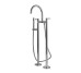 LIGNAGE Змішувач-моноблок підлоговий для ванни/душу зі шлангом 150 см та ручним душем, хромований (100241774)