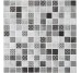 Мозаїка Decor Riviere Gris 31.6x31.6 Graphic Mosavit з колекції Graphic Mosavit