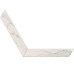 Плитка 9,7x53 Mte. C. Gold Chevron A+B Reflex - Motif Extra - E450 з колекції Motif Extra Marca Corona