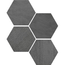 Декор (19x22) 0SSM7ES Silvers. Graph mix es Sr - Silver Stone з колекції Silver Stone